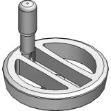 HMD - 铝合金2轮辐手轮（收纳型）