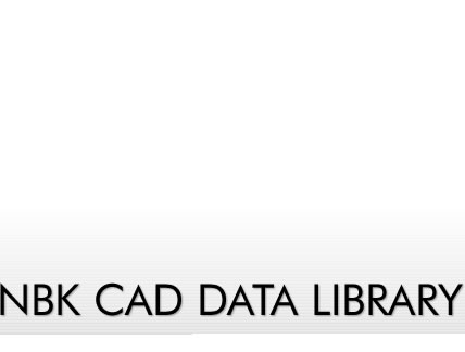 NBK CAD DATA LIBRARY